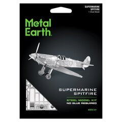 3D пазл Metal Earth Supermarine Spitfire цена и информация | Настольные игры, головоломки | pigu.lt