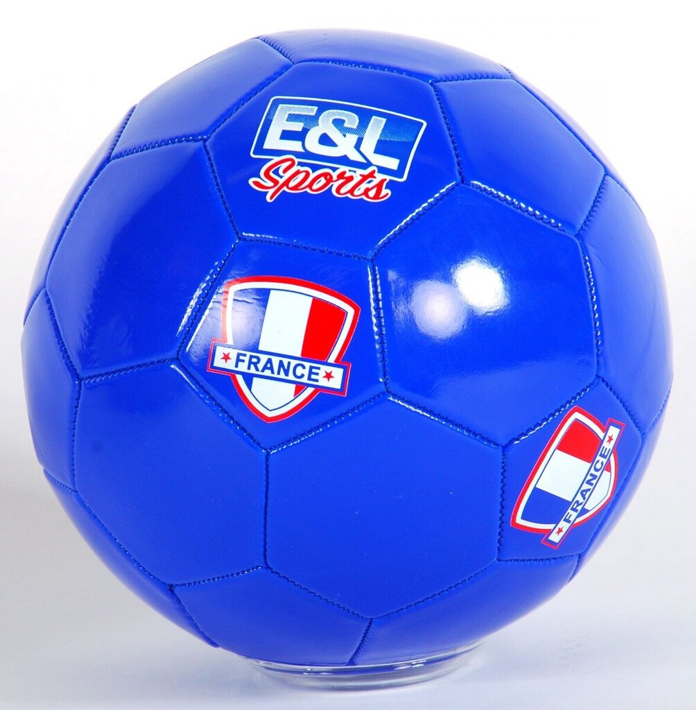 Futbolo kamuolys E&L Sports France, 5 dydis kaina ir informacija | Futbolo kamuoliai | pigu.lt