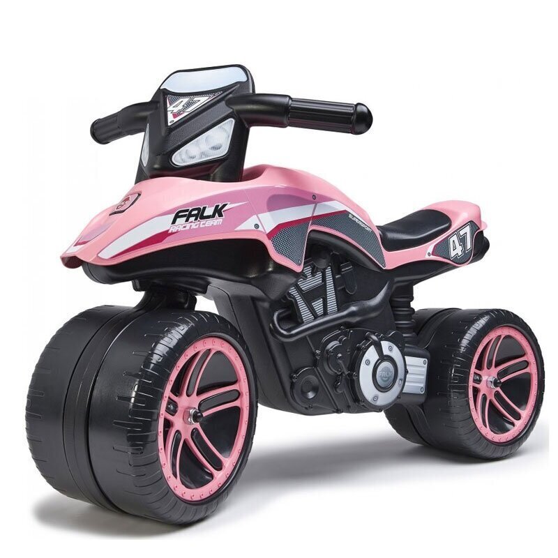 Motociklas Falk Racing Team, rožinis цена и информация | Žaislai kūdikiams | pigu.lt