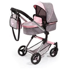 Кукольная коляска Dolls pram Combi Vario grey 18433AA/2 цена и информация | Игрушки для девочек | pigu.lt