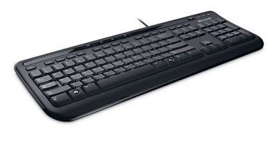 KEYBOARD 600 ENG BLACK/ANB-00021 MS kaina ir informacija | Klaviatūros | pigu.lt