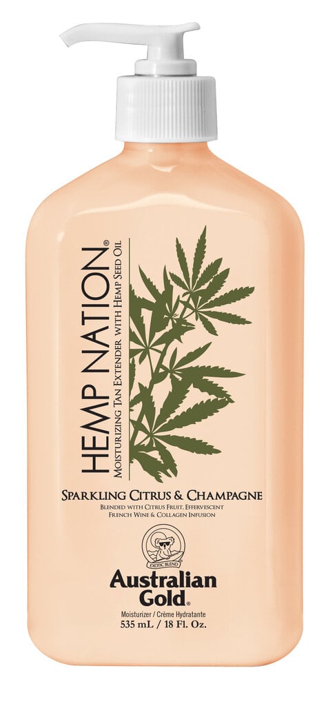 Kasdienis kūno kremas Australian Gold Hemp Nation Sparkling Citrus & Champagne Body Lotion, 535 ml цена и информация | Kūno kremai, losjonai | pigu.lt