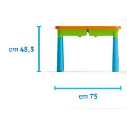 Vaikiškas stalas Adriatic 1161, 48,3 х 75 х 56 cm kaina ir informacija | Lauko žaidimai | pigu.lt