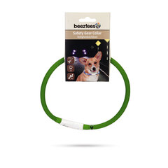 LED antkaklis Beeztees Dogini, 70 cm, žalias kaina ir informacija | Antkakliai, petnešos šunims | pigu.lt