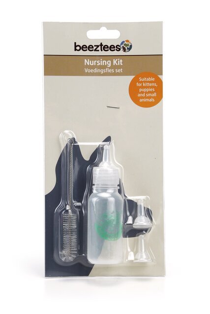 Maitinimo buteliukas Beeztees Nursing Kit, 50ml цена и информация | Dubenėliai, dėžės maistui | pigu.lt