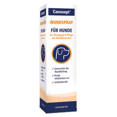 Спрей от ран Canosept® Wound Spray, 75 мл цена и информация | Средства по уходу за животными | pigu.lt