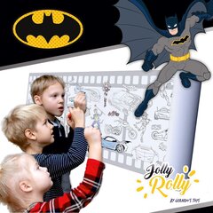 Spalvinimo rinkinys Gerardo's Toys Jolly Rolly, Batman, lipnus spalvinimo popierius rulone kaina ir informacija | Piešimo, tapybos, lipdymo reikmenys | pigu.lt