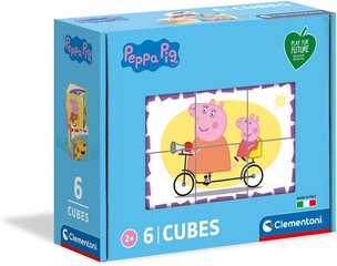 Конструкторы Peppa Pig Play For Future Clementoni, 6 шт., 44009 цена и информация | Пазлы | pigu.lt