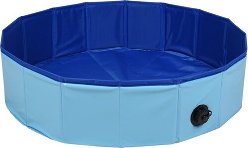 Flamingo Doggy Splatter бассейн для собак, 160x30 см, синий цена и информация | Средства по уходу за животными | pigu.lt