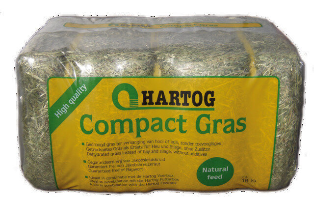 Hartog Compact Gras žolių mišinys arkliams, 18 kg kaina ir informacija | Pašaras ūkiniams gyvūnams | pigu.lt