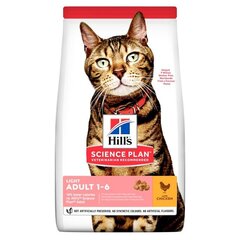 Hill's Science Plan для взрослых кошек, с курицей 1,5 кг цена и информация | Сухой корм для кошек | pigu.lt