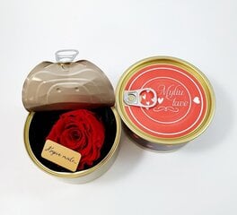 Dovana konservų skardinėje „Myliu tave“ kaina ir informacija | Kitos originalios dovanos | pigu.lt