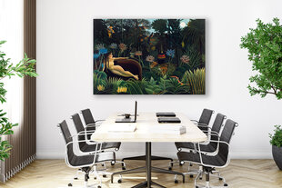 Dviejų dalių paveikslas The Dream, Henri Rousseau, 140x100 cm, Wolf Kult kaina ir informacija | Reprodukcijos, paveikslai | pigu.lt