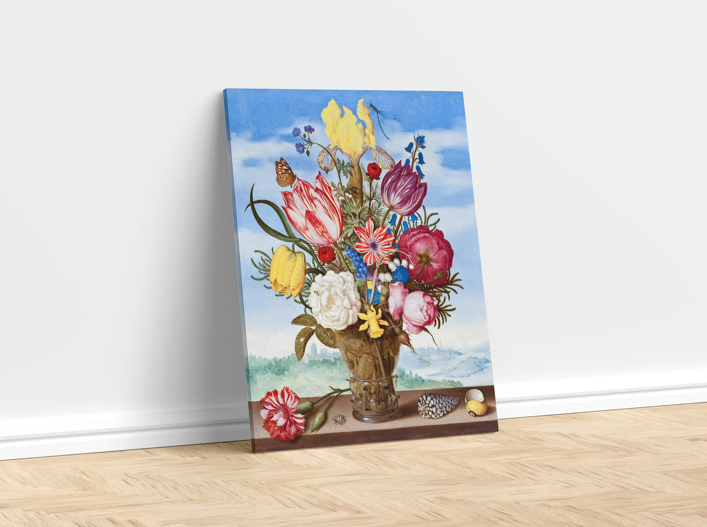 Paveikslas Vintažinės Gėlės V, 100x70 cm, Wolf Kult kaina ir informacija | Reprodukcijos, paveikslai | pigu.lt