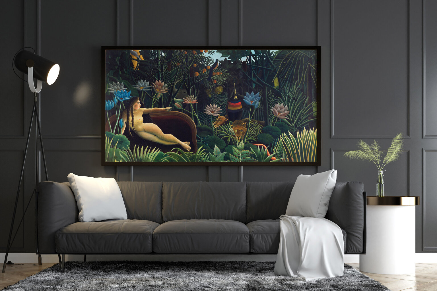 Paveikslas The Dream, Henri Rousseau, 100x70 cm, Wolf Kult kaina ir informacija | Reprodukcijos, paveikslai | pigu.lt