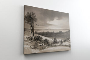 Картина Пейзаж Вильнюса, 40х60 см, Wolf Kult цена и информация | Репродукции, картины | pigu.lt