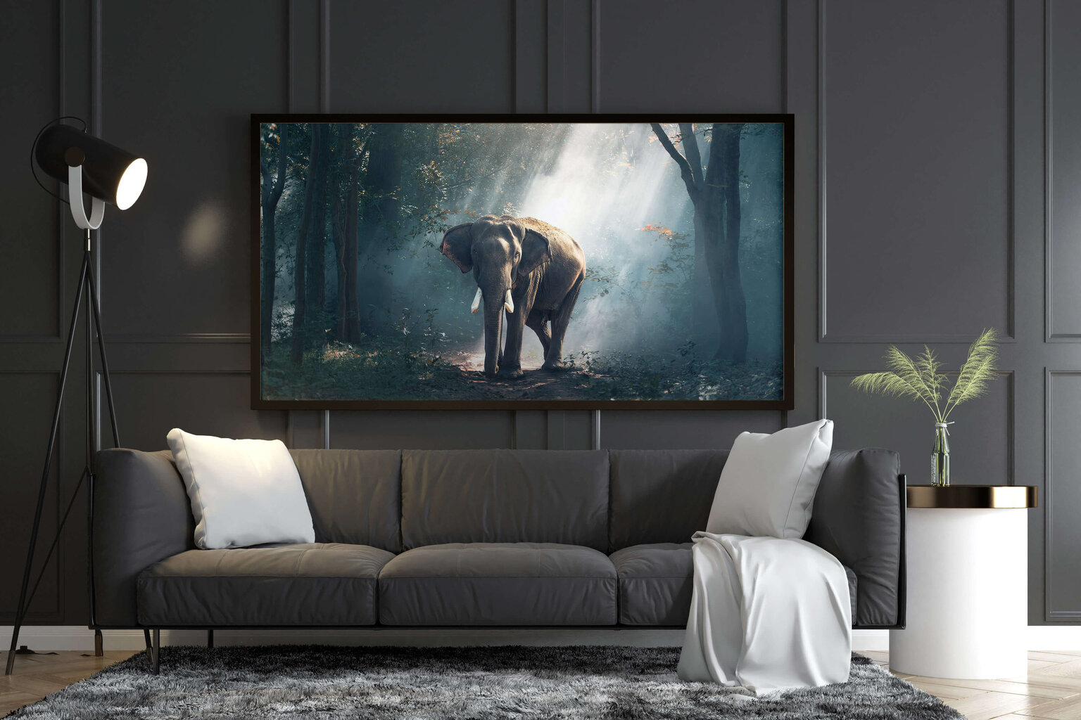Paveikslas Dramblys, 40x60 cm, Wolf Kult kaina ir informacija | Reprodukcijos, paveikslai | pigu.lt