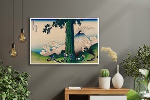 Paveikslas Mishima Pass in Kai Province, Katsushika Hokusai, 40x60 cm, Wolf Kult kaina ir informacija | Reprodukcijos, paveikslai | pigu.lt