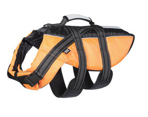Спасательный жилет Rukka Safety Life для собак, размер XL, 50 см, оранжевый цена и информация | Одежда для собак | pigu.lt