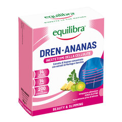 Пищевая добавка Equilibra Dren-Ananas, 14 пакетиков цена и информация | Другие пищевые добавки и препараты | pigu.lt
