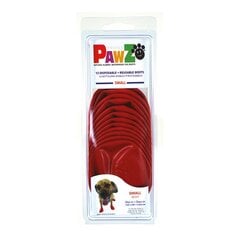 Носки для собаки Pawz, красные, размер S, 12 шт. цена и информация | Средства по уходу за животными | pigu.lt