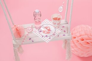 Vienkartiniai popieriniai puodeliai Baby Party, 8 vnt kaina ir informacija | Vienkartiniai indai šventėms | pigu.lt