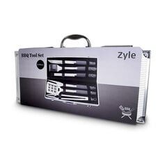 Įrankių rinkinys Zyle BBQ Tool Set, lagamine, 6 vnt. kaina ir informacija | Grilio, šašlykinių priedai ir aksesuarai  | pigu.lt