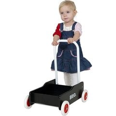 Толкаемая коляска BRIO 31351, черная цена и информация | Игрушки для малышей | pigu.lt