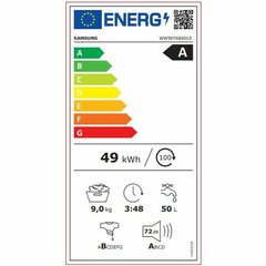 Стиральная машина Samsung WW90T684DLE/S3 Белый 9 kg 1400 rpm цена и информация | Стиральные машины | pigu.lt