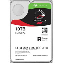 Жесткий диск Seagate IronWolf Pro NAS 10TB NAS 3.5" цена и информация | Жёсткие диски (SSD, HDD) | pigu.lt