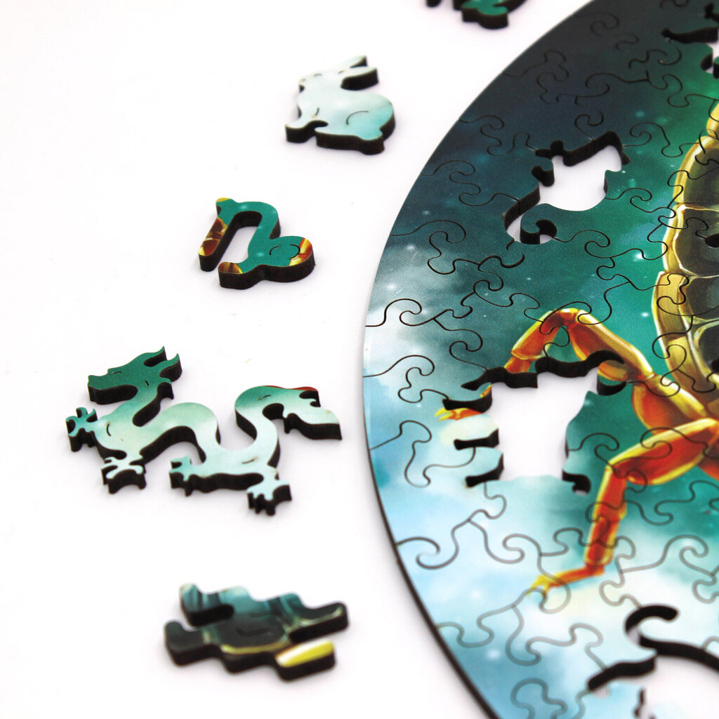 Medinė dėlionė Skorpionas, 200 detalių kaina ir informacija | Dėlionės (puzzle) | pigu.lt