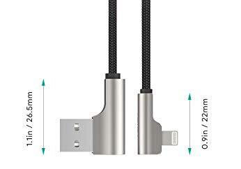 Aukey CB-AL01 BL, Lightning/USB-A, 2 m kaina ir informacija | Kabeliai ir laidai | pigu.lt