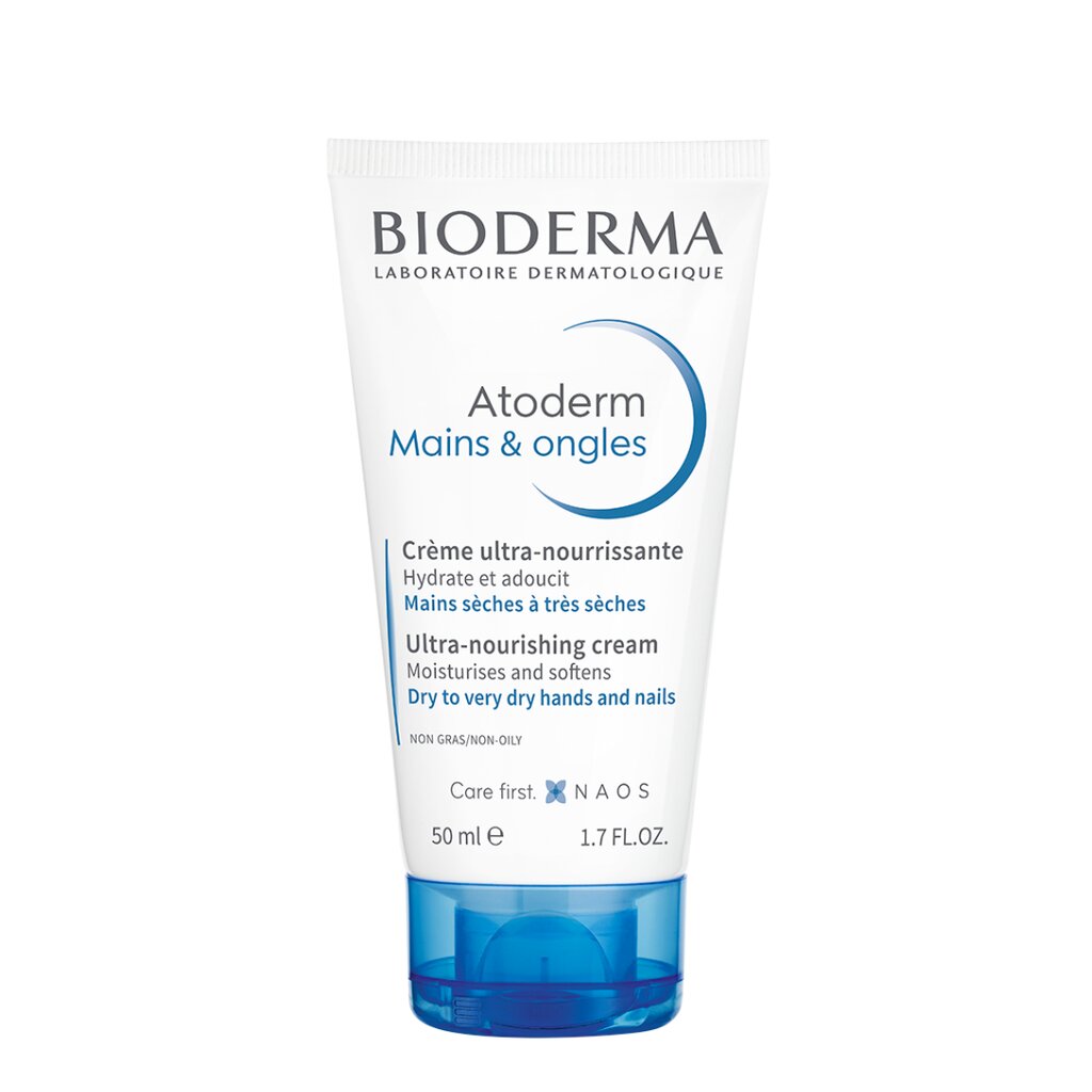 Maitinamasis rankų kremas Bioderma Atoderm Mains&Ongles 50 ml цена и информация | Kūno kremai, losjonai | pigu.lt