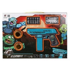 Игровой набор Zombie Shot Dart Gun синего цвета (43 х 30 см) цена и информация | Игрушки для мальчиков | pigu.lt