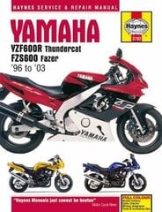 Yamaha Yzf600R Thundercat & Fzs600 Fazer (98 - 03) kaina ir informacija | Užsienio kalbos mokomoji medžiaga | pigu.lt