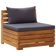 Dvivietė sodo sofa su pagalvėlėmis kaina ir informacija | Lauko kėdės, foteliai, pufai | pigu.lt