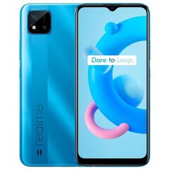 Realme C11 (2021), 64GB, Dual SIM, Blue kaina ir informacija | Mobilieji telefonai | pigu.lt