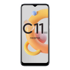 Realme C11 (2021), 64GB, Dual SIM, Blue kaina ir informacija | Mobilieji telefonai | pigu.lt