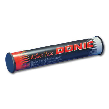 Stalo teniso kamuoliukų dėklas Donic Roller Box, juodas kaina ir informacija | Stalo teniso raketės, dėklai ir rinkiniai | pigu.lt