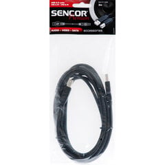 Sencor, USB 2.0, 1.5 m kaina ir informacija | Laidai telefonams | pigu.lt