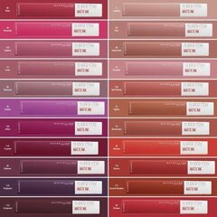 Губная помада Superstay Matte Maybelline: Цвет - 117-новатор 5 мл цена и информация | Помады, бальзамы, блеск для губ | pigu.lt