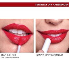 Губная помада Superstay Maybelline: Цвет - 510-red passion 9 мл цена и информация | Помады, бальзамы, блеск для губ | pigu.lt