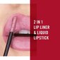 Lūpų pieštukas Rimmel London Lip Art Graphic цена и информация | Lūpų dažai, blizgiai, balzamai, vazelinai | pigu.lt