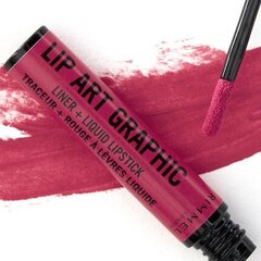 Lūpų pieštukas Rimmel London Lip Art Graphic kaina ir informacija | Lūpų dažai, blizgiai, balzamai, vazelinai | pigu.lt