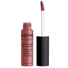 Губная помада Soft Matte NYX (8 мл): Цвет - san fransico 8 мл цена и информация | Помады, бальзамы, блеск для губ | pigu.lt