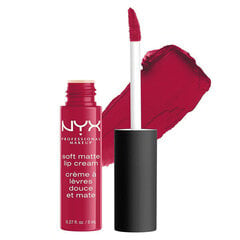 Губная помада Soft Matte NYX (8 мл): Цвет - zurich цена и информация | Помады, бальзамы, блеск для губ | pigu.lt