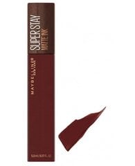 Губная помада Superstay Matte Ink Coffee Maybelline 275-mocha цена и информация | Помады, бальзамы, блеск для губ | pigu.lt