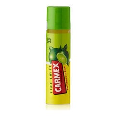 Увлажняющий бальзам для губ Lime Twist Carmex (4,25 г) цена и информация | Помады, бальзамы, блеск для губ | pigu.lt