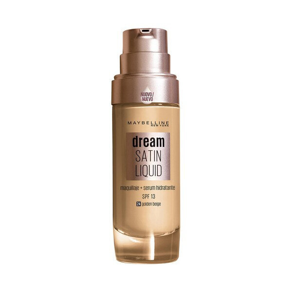 Skystas makiažo pagrindas Dream Satin Liquid Maybelline 42 Bronze Beige, 30 ml kaina ir informacija | Makiažo pagrindai, pudros | pigu.lt