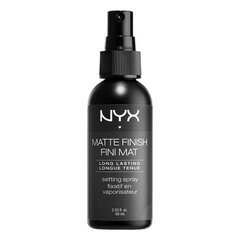 Makiažo fiksatorius NYX Matte Finish, 60 ml kaina ir informacija | Makiažo pagrindai, pudros | pigu.lt